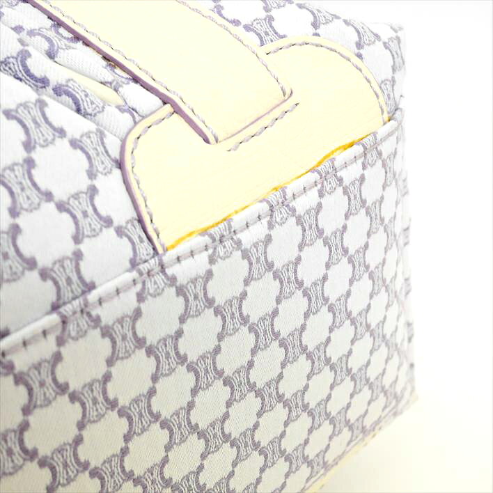 [Beauty goods] CELINE Celine pineapple SC-SA-1026 canvas × leather women's bag shoulder bag [pre]