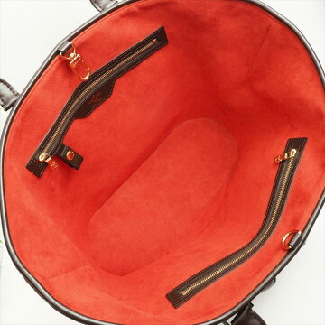 【美品】LOUISVUITTONルイヴィトンマノスクGMポーチ付ダミエN51120ダミエキャンバスレディースバッグトートバッグ【中古】