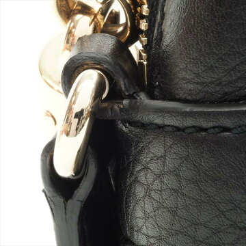 【美 品】 GUCCI Disco bag with Gucci fringe Soho 308364 · 498879 Calf leather ladies' bag shoulder bag 【pre-owned】