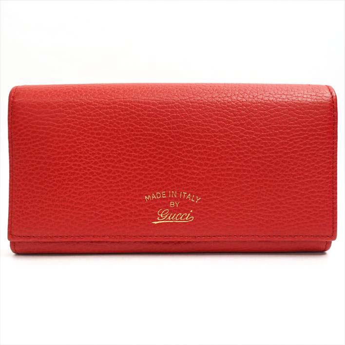 [美 品] GUCCI Gucci Swing 354498 · 2149 Leather Women's Wallet Purse (with coin purse) [pre]