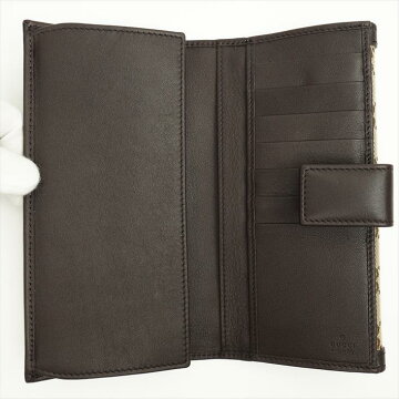 【未使用品・新古品】GUCCIグッチ232425・2149レザーレディース財布長財布(小銭入れあり)【中古】
