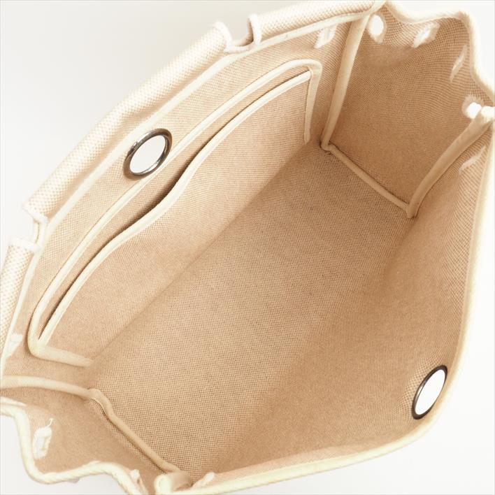 HERMES HERMES AIR BAG PM Canvas x Towaru Ash Women's Bag Shoulder Bag [Pre]