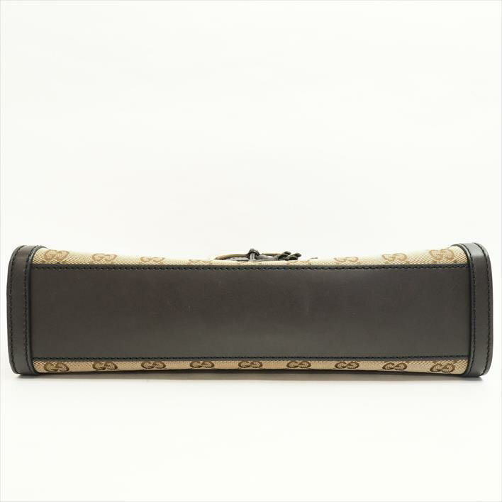 【美 品】 GUCCI Gucci Emily Chain Bag GG Campus 295402213317GG Campus × Leather Women's Bag Shoulder Bag [Pre-owned]