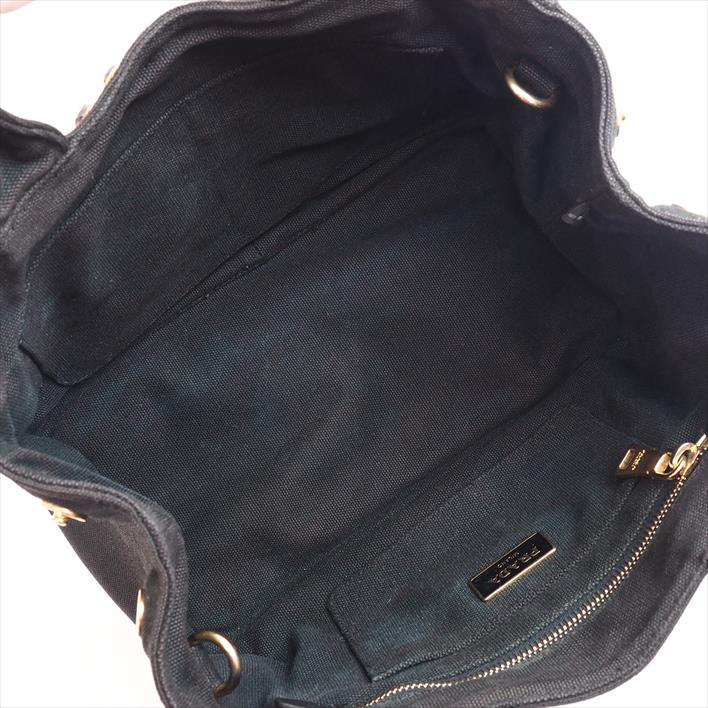 PRADA Prada Bijou Kanapamini 2 WAYB 24390 Canvas Women's Bag Tote Bag [pre]