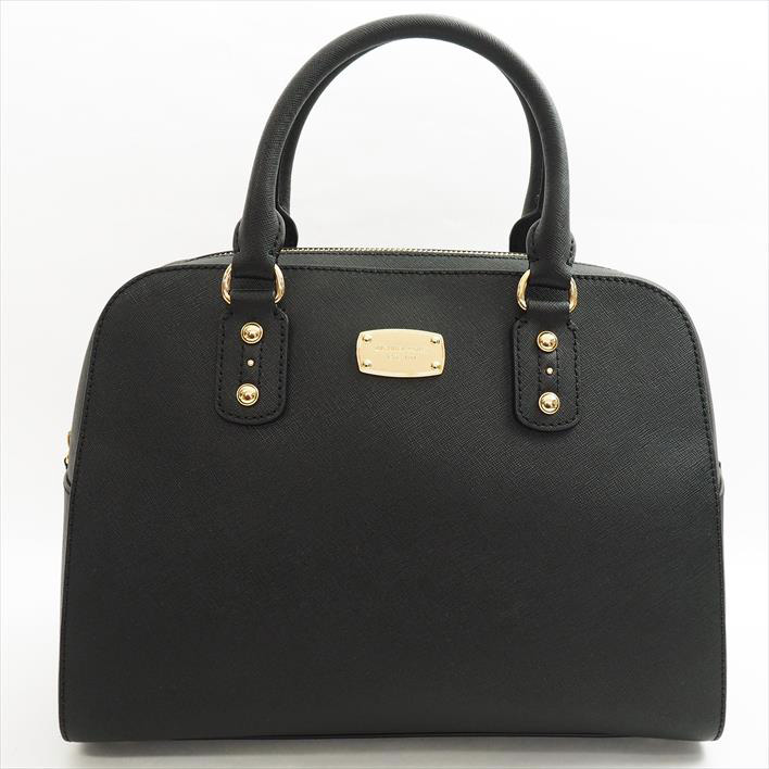 【ほぼ新品】MICHAELKORSマイケルコーススモールサッチェル2WAYショルダー付き35S3GSAS1Lレザーレディースバッグハンドバッグ【中古】