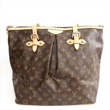 【美品】LOUISVUITTONルイヴィトンパレルモGMモノグラムM40146モノグラムキャンバスレディースショルダーバッグ【中古】