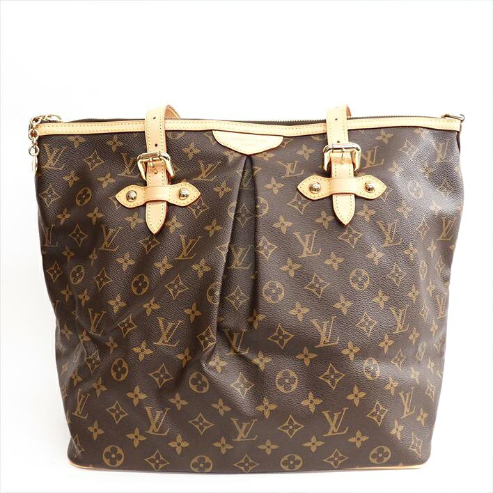 【美品】LOUISVUITTONルイヴィトンパレルモGMモノグラムM40146モノグラムキャンバスレディースショルダーバッグ【中古】