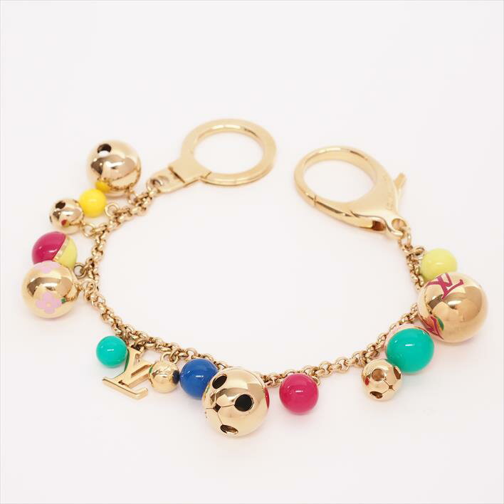 LOUISVUITTONルイヴィトンポルトクレ・シェンヌ・グルロM62226メタルバッグ小物キーホルダー・キーケース【中古】