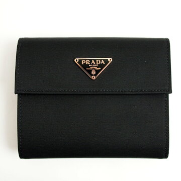 PRADAプラダTESSUTOGOLD財布【中古】