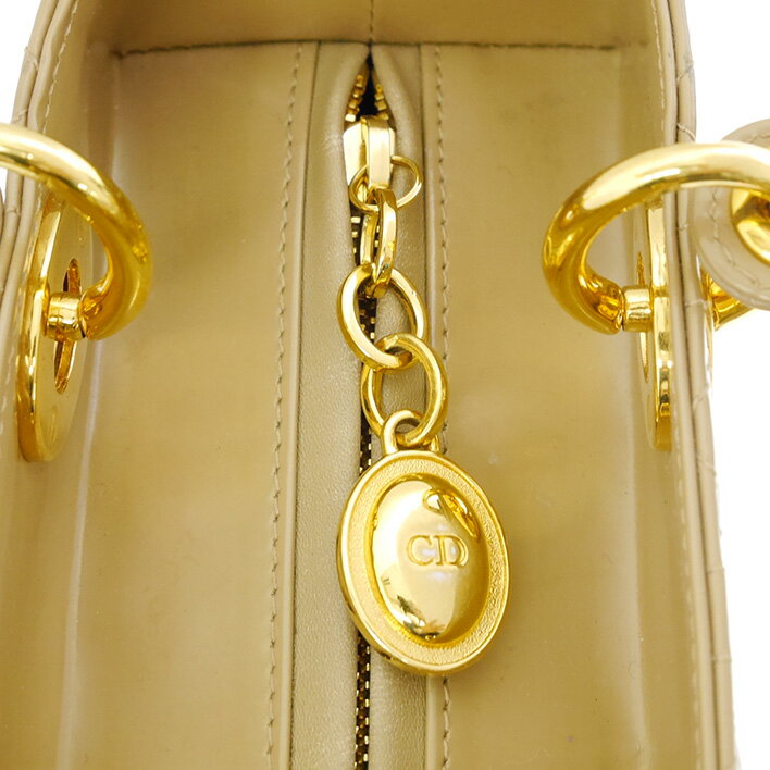 ChristianDiorディオールLADYDIOR2wayバッグハンドバッグ/ショルダーバッグCAL44551【中古】