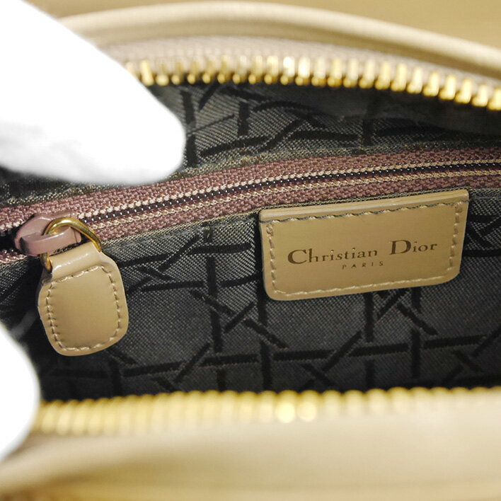 ChristianDiorディオールLADYDIOR2wayバッグハンドバッグ/ショルダーバッグCAL44551【中古】