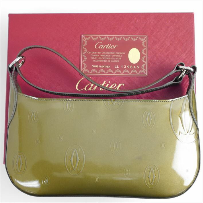CartierカルティエハッピーバースデーラインショルダーポーチL1000591