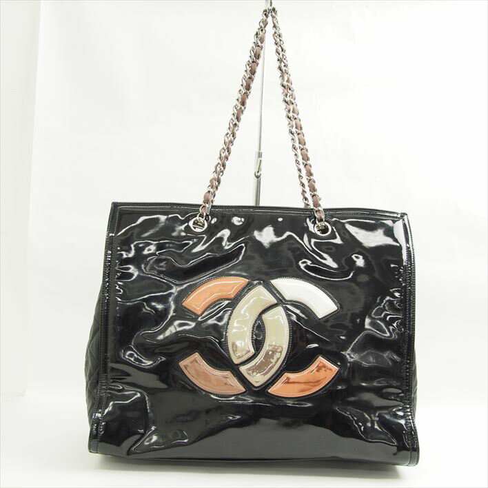 CHANELシャネルリップスティックラインチェーントートバッグA66966