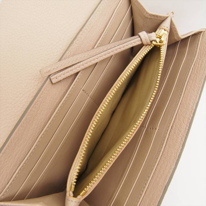 ChloeクロエDREW/ドリュー二つ折りロングウォレット【中古】