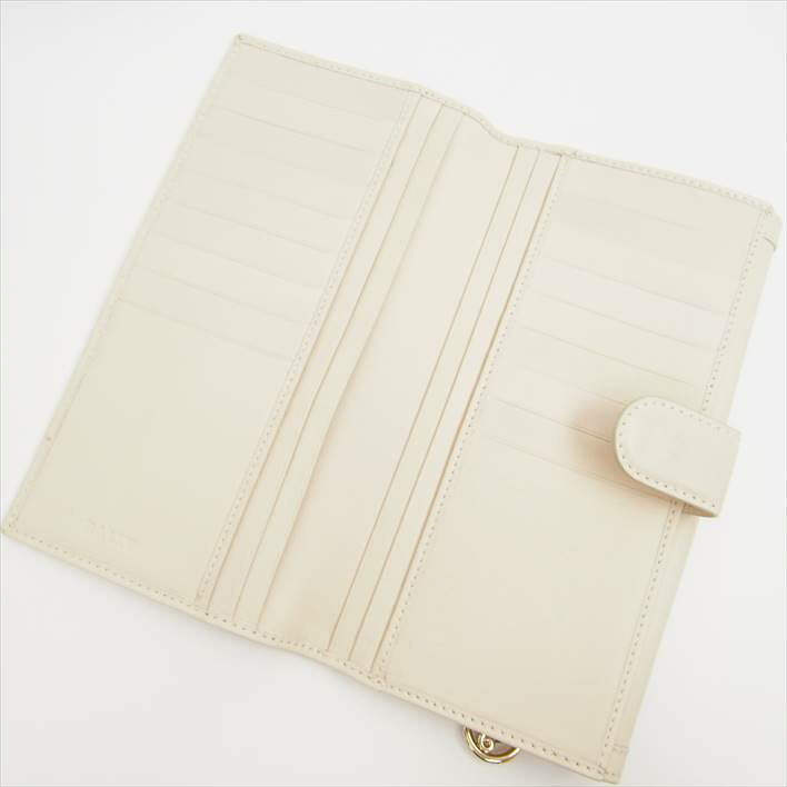 【今だけポイント5倍】BALLYバリーWホックかぶせ長財布【中古】