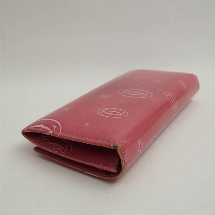 Cartierカルティエマストラインハッピーバースデイインターナショナルワレット【中古】