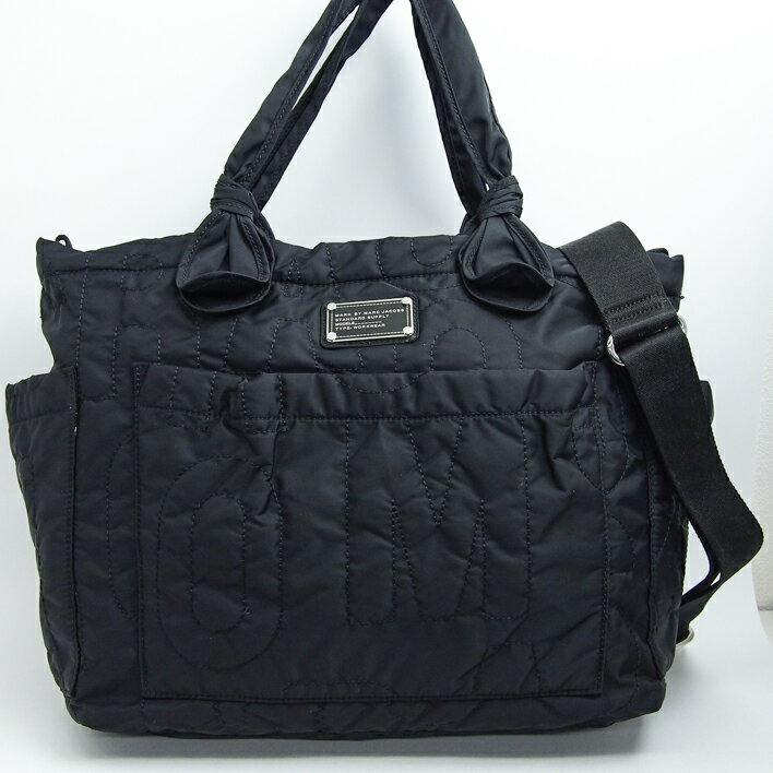 MARCBYMARCJACOBSマークバイマークジェイコブスロゴキルティングバッグ【中古】