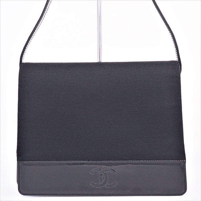 【返品OK】【美品】シャネル ワンショルダー CC ヴィンテージ ココマーク レディース【ショルダーバッグ】