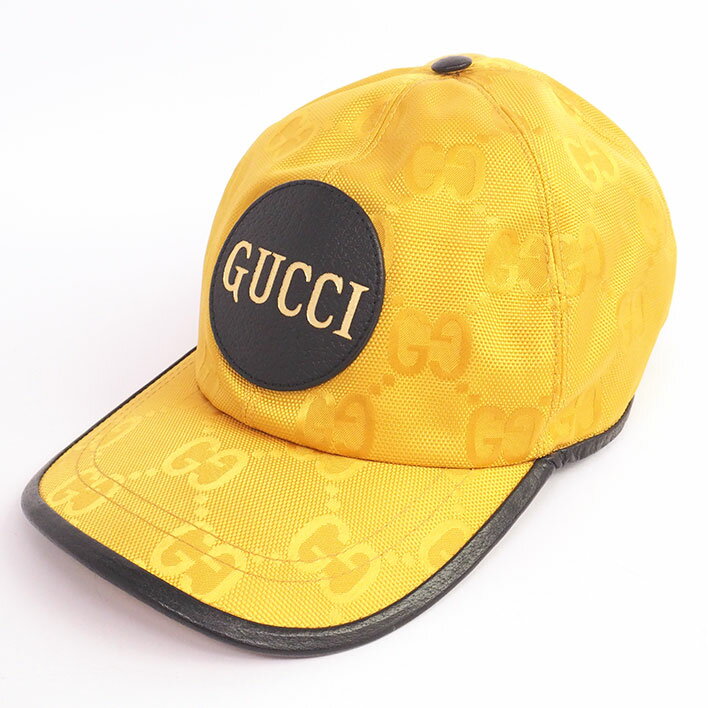 【返品OK】【新品同様】グッチ オフ ザ グリッド Gucci Off The Grid ベースボールキャップ GGナイロンキャンバス 【帽子】