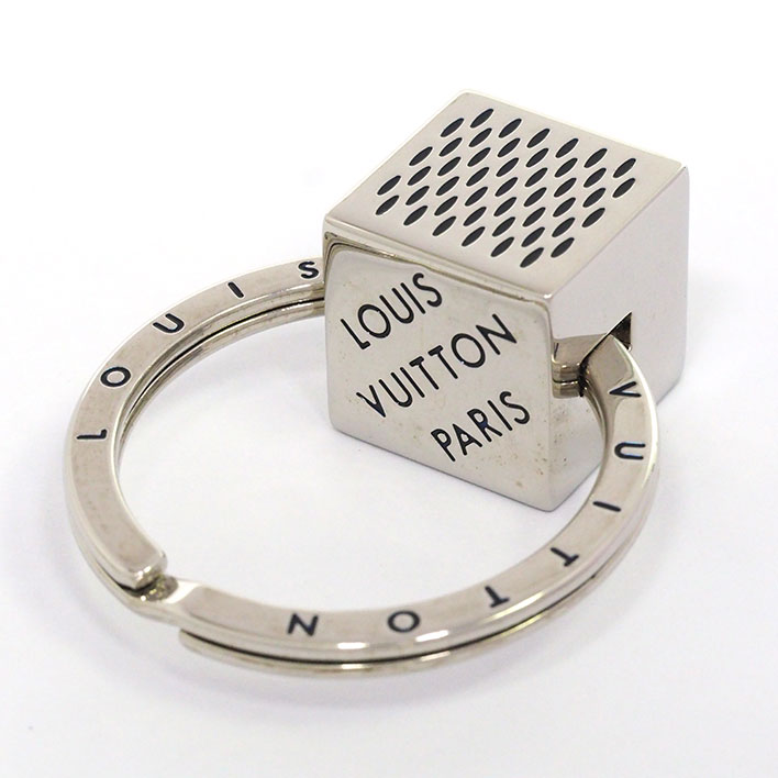 【スーパーSALE限定価格】【返品OK】【美品】ルイ ヴィトン ダミエ キューブ 【キーホルダー・キーケー..