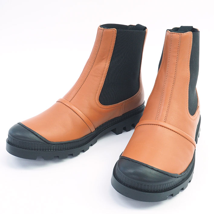 【返品OK】【未使用品・新古品】ロエベ チェルシーブーツ サイドゴア メンズ ブーツ サイドゴア ブラウン サイズ10.5【中古】