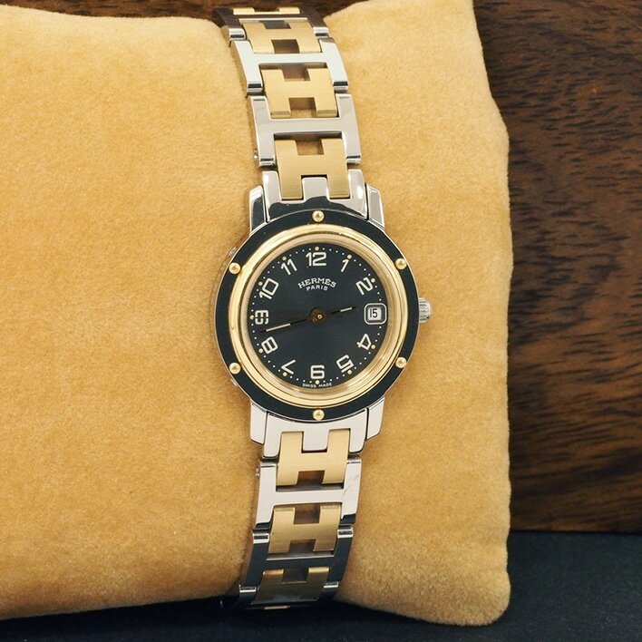 HERMESエルメスクリッパー腕時計中古