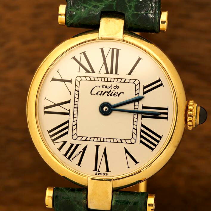 Cartierカルティエマストヴェルメイユ腕時計中古