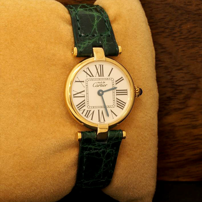 Cartierカルティエマストヴェルメイユ腕時計中古