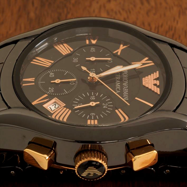 EMPORIOARMANIアルマーニセラミカ腕時計中古