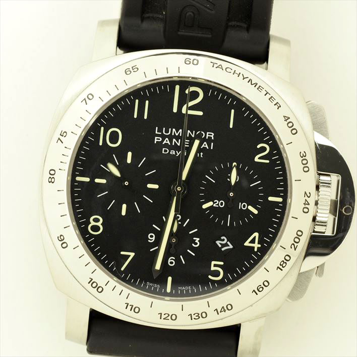 PANERAIパネライルミノールクロノグラフデイライト腕時計中古