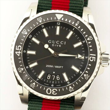 [Points 3 times] GUCCI Dive DIVE Wrist Watch Used