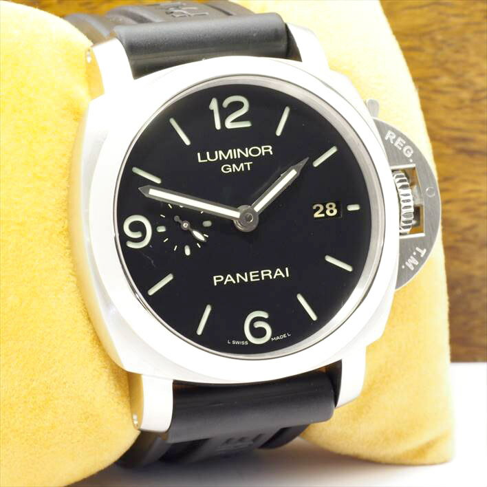 【ポイント3倍】PANERAIパネライルミノール1950ＧＭＴ3デイズPAM00320【中古】