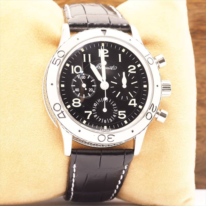 【10/23までポイント3倍】BREGUETブレゲタイプXXアエロナバル3800【中古】オーバーホール・新品仕上げ済み