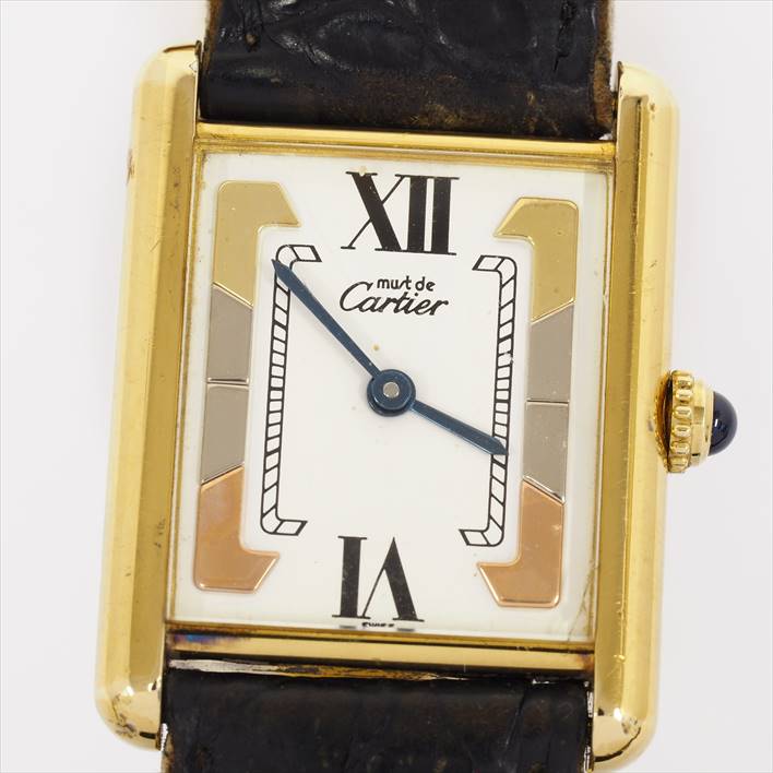 【11/06までポイント3倍】Cartierカルティエマストタンクヴェルメイユ1615【中古】