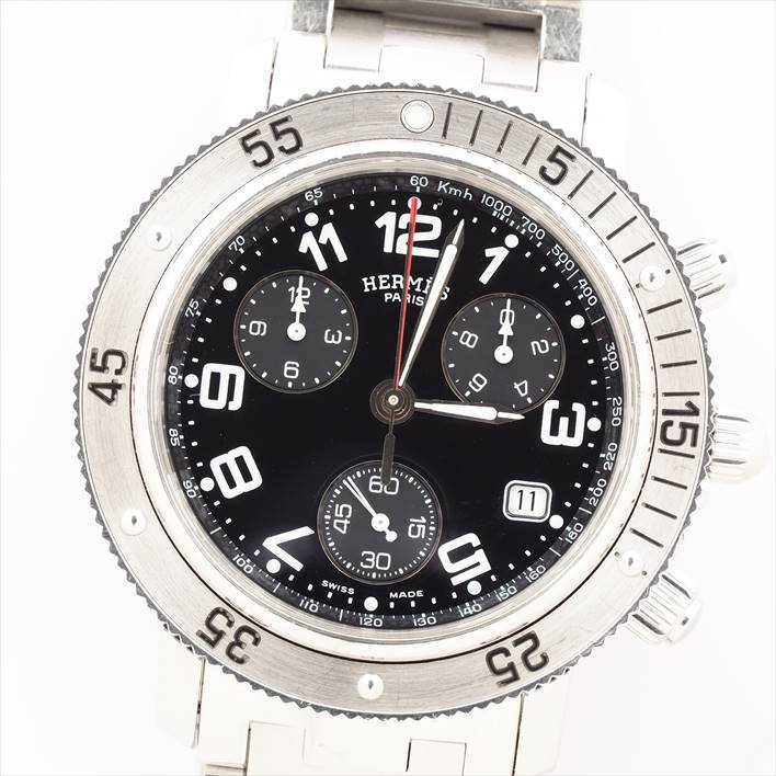 HERMESエルメスクリッパーダイバークロノCL2.910【中古】