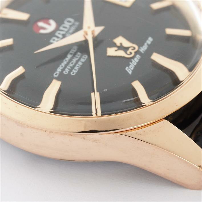 【オーバーホール済み】RADOラドーゴールデンホース84.835.165（658.3835.2）16001843【中古】腕時計