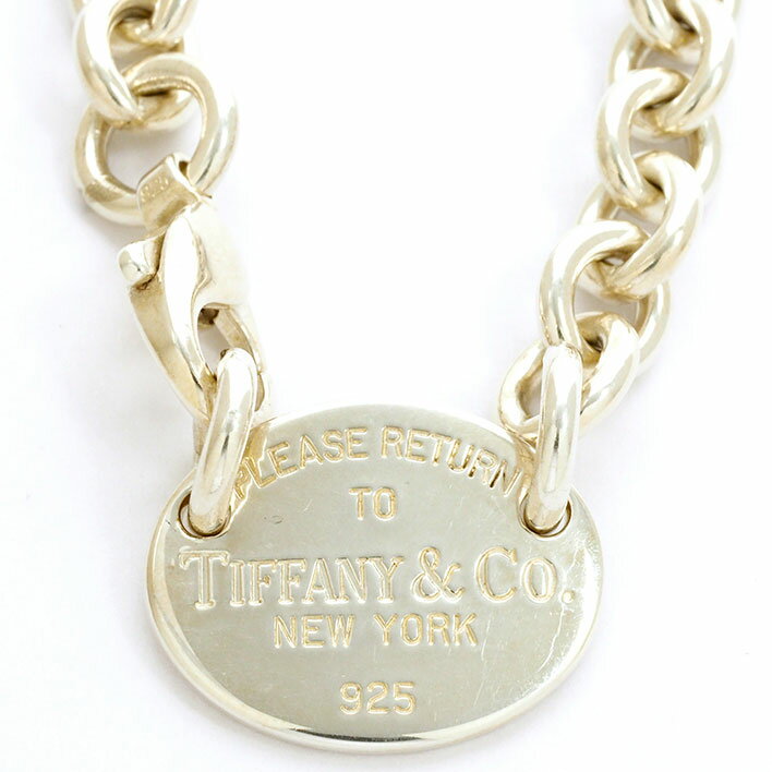 【スーパーSALE限定価格】【返品OK】ティファニー チョーカー リターントゥティファニー オーバルタグ シルバー SV925 ブランド TIFFANY&Co....
