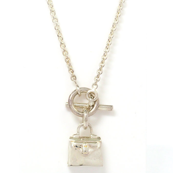 【スーパーSALE限定価格】【返品OK】【美品】エルメス アミュレットケリー シルバー925 【ペンダント】のサムネイル