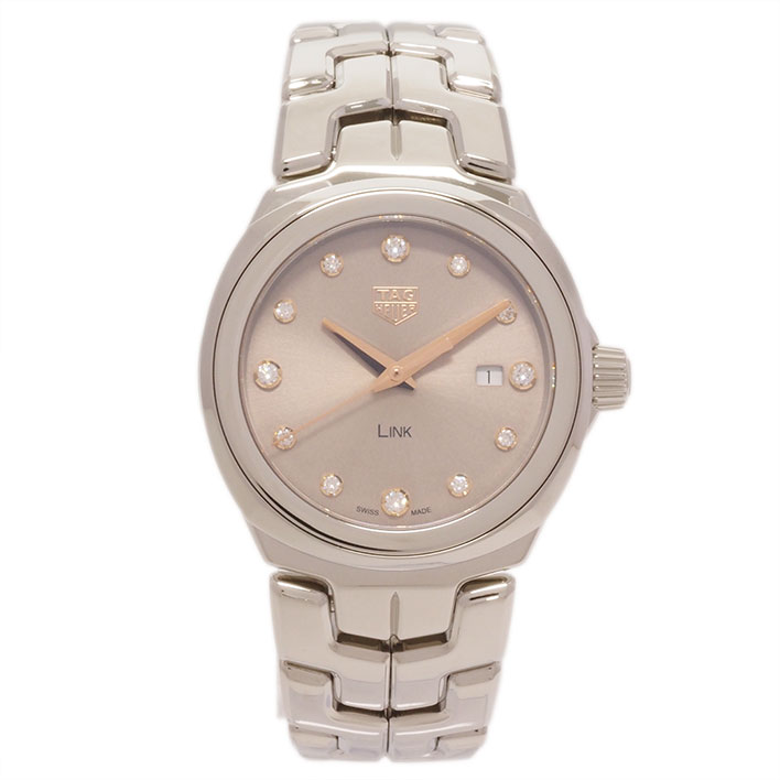 【返品OK】【新品同様】タグホイヤー リンク　デイト 男女兼用 TAG Heuer LINK　DATE【腕時計】
