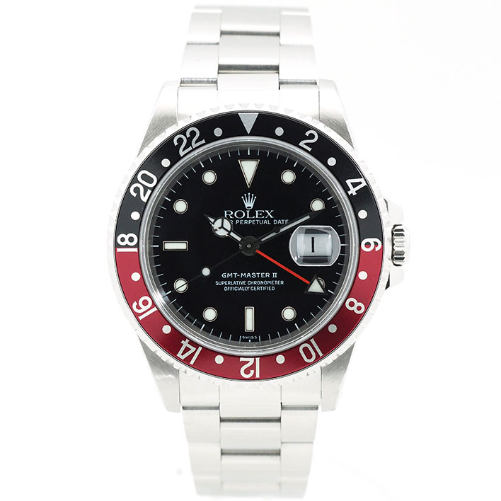 【返品OK】 ロレックス 腕時計 GMTマスターII Ref. 16710 メンズ ROLEX GMT-MASTER II ブランド ROLEX 送料無料 中古 ギフト プレゼント