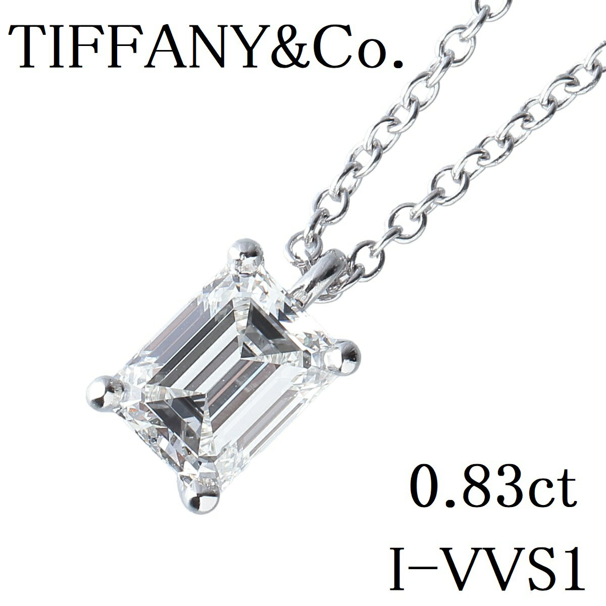 eBt@j[ \eBA lbNX _C0.83ct I-VVS1-GhJbg PT950 41cm Ӓ菑  Vidグ TIFFANYyÁz12821