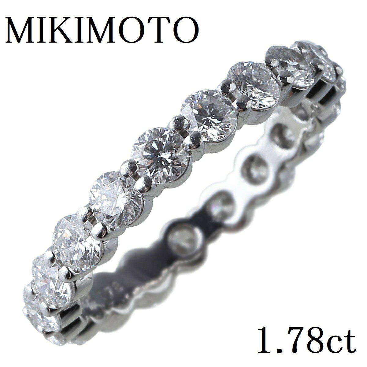 ~Lg _CO sf tG^jeB 1.78ct 11 PT950 DGR-1255R^ 艿1,386,000~  Vidグ MIKIMOTOyÁz12383