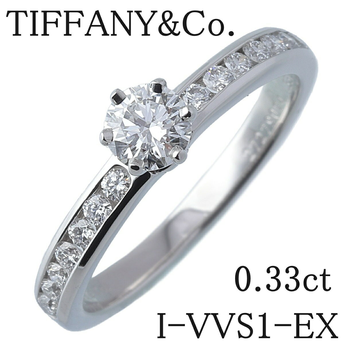 eBt@j[ \eBA O `l _C0.33ct I-VVS1-EX 11 PT950 Ӓ菑  Vidグ TIFFANYyÁz15718