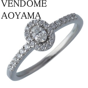 ɡĻ   졼 0.097ct Х륫å 0.12ct 9 PT950 ʻž夲 VENDOME AOYAMA VAš16450