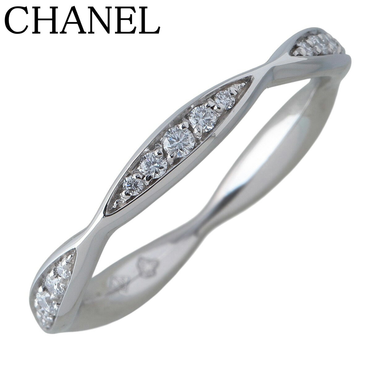 シャネル カメリア フルエタニティ ダイヤ リング #47 Pt950 J10668 保証書(2017年) 新品仕上げ済 CHANEL【中古】22436のサムネイル