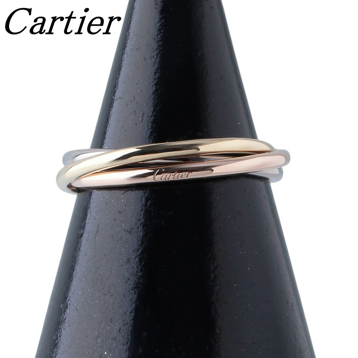 Other - カルティエ トリニティ リング XS #47 Au750PG/WG/YG スリーカラー 新品仕上げ済 Cartier【中古】26141