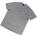 22SS新作 エンポリオ・アルマーニ EMPORIO ARMANI メンズ－Tシャツ ロゴ Tシャツ3L1TCD 1JUVZ 0630GRIGIO MEL MED グレー系 ts-01 メンズ tcld-bhsn メンズ tcld-bhsn