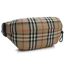 バーバリー BURBERRY ヴィンテージチェック ボディバッグ バムバッグ8010430 A5373ベージュ系 マルチカラー メンズ tcld-bhsn