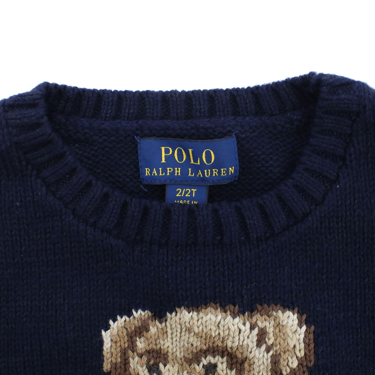 ラルフローレン RALPH LAUREN ベビー－セーター，ニット ポロベア 2～7才相当321877760001NAVY ネイビー系 kb-01 ベビー tcld-bhsn tcld-bhsn 2