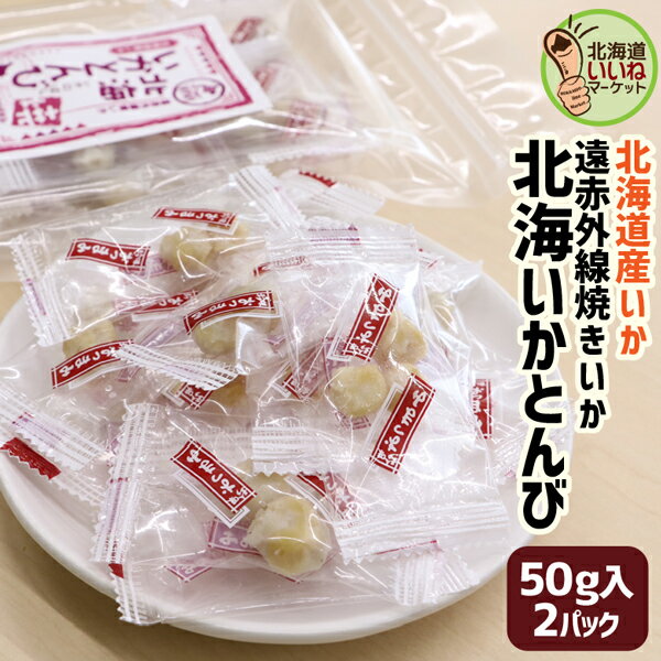 【お買い物マラソン 限定！】 おつまみ 珍味 いか いかとんび 北海いかとんび 100g(50g×2袋) お試し 珍味セット おつまみセット 北海道産 いか イカ おやつ 駄菓子 お酒のお供 定番の珍味 北海道 お取り寄せ 酒のつまみ 酒の肴 函館魚介珍味倶楽部